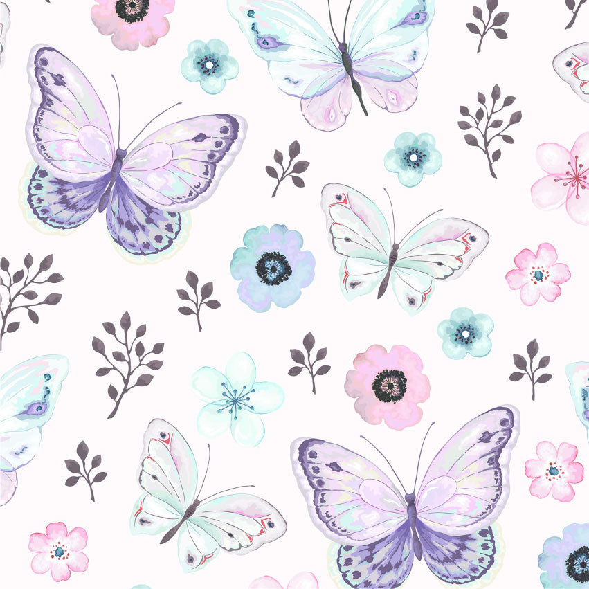 Tissus Minky - Butterfly 1