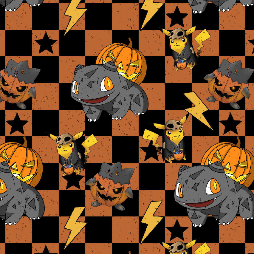 Tissus Minky - Halloween 1