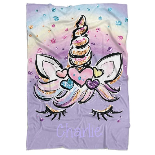 Licorne Visage (Lilas)