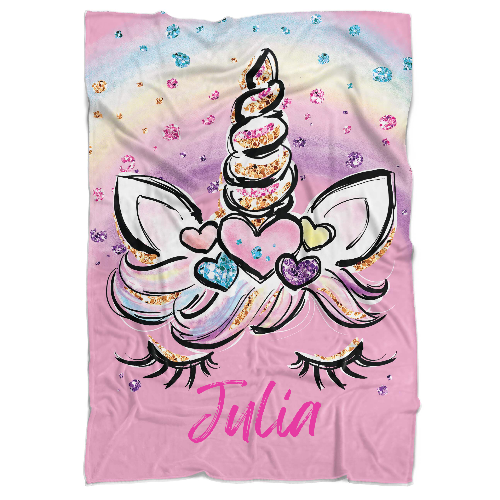Licorne Visage (Rose)