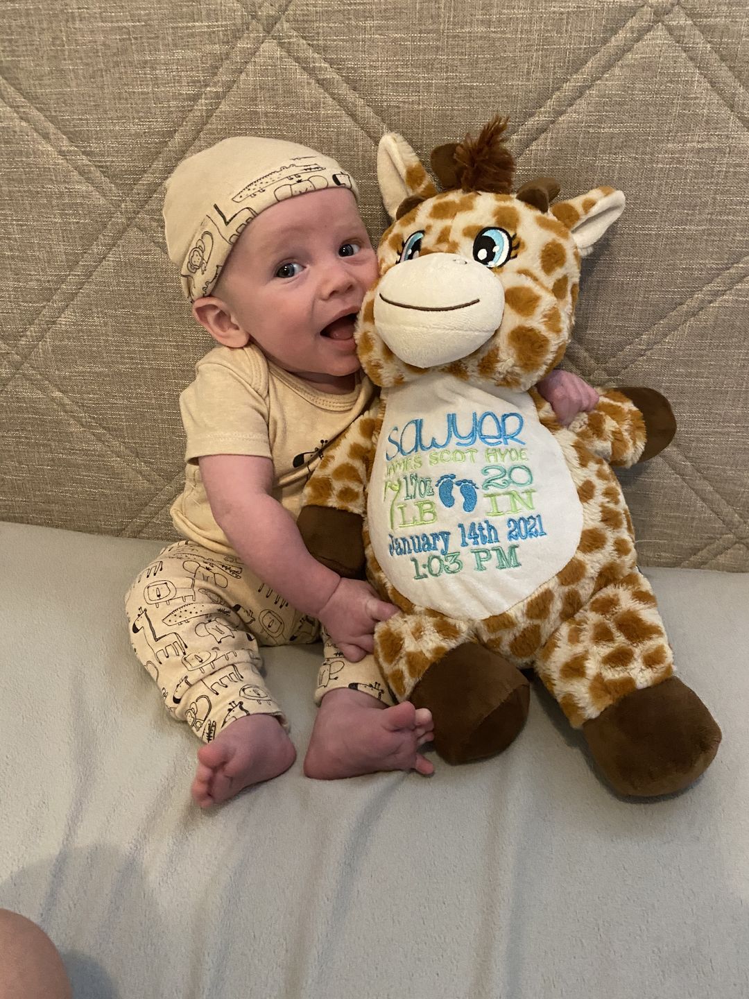 Girafe - Gertrude - HibouTChoux