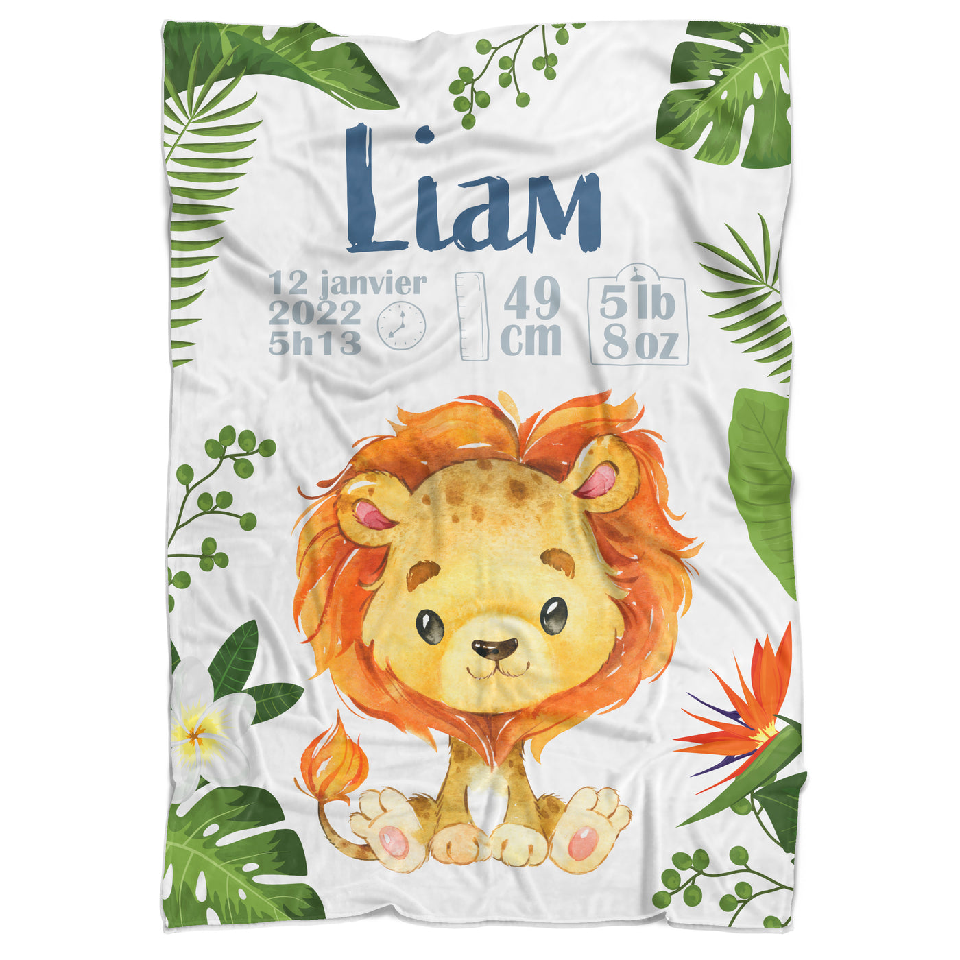 Couverture de naissance Lion