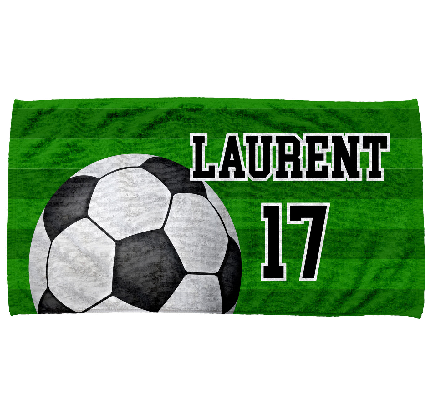 Soccer - Serviette Personnalisée