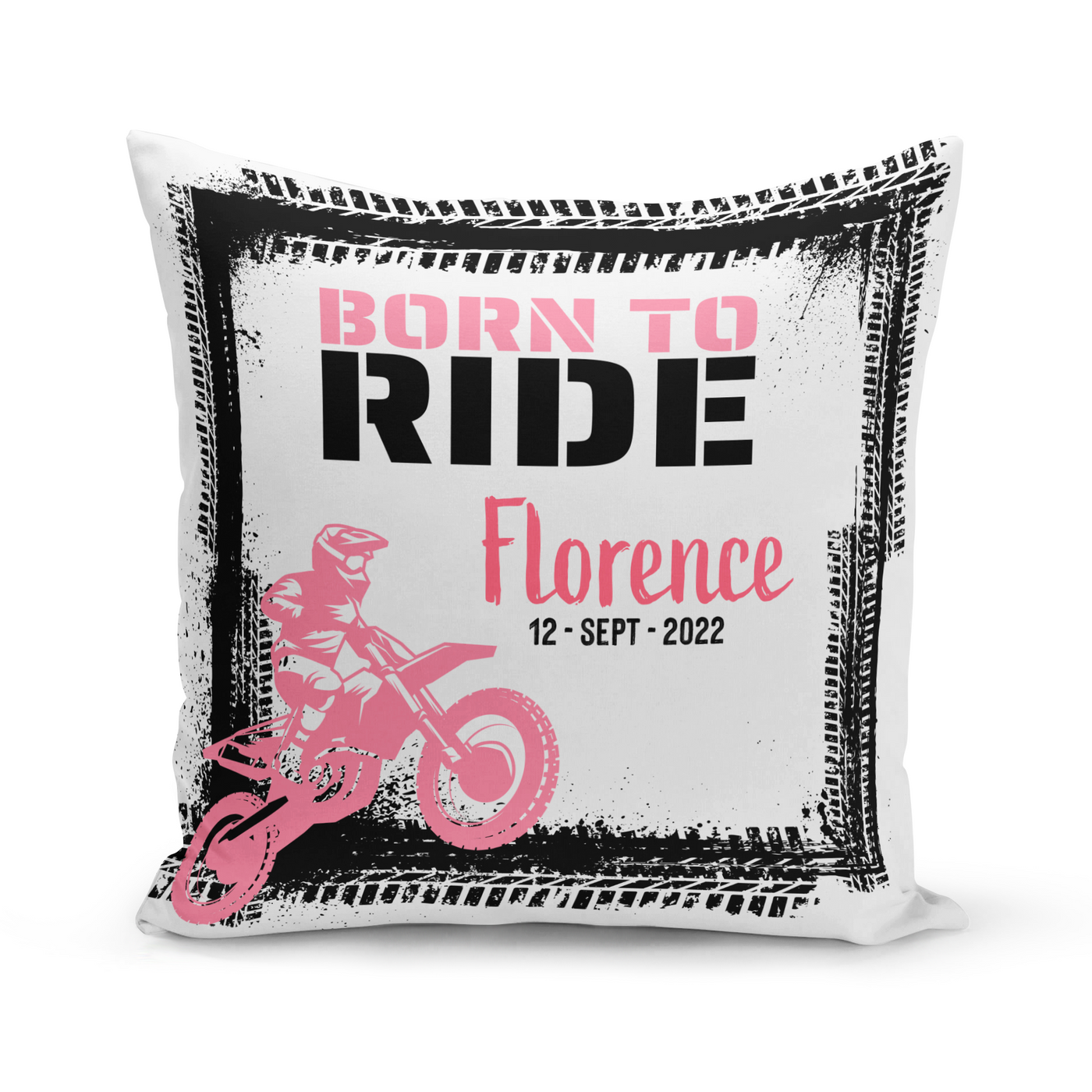 Coussin - Born to Ride