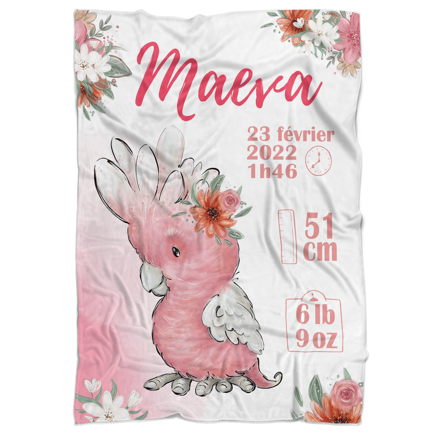 Couverture de naissance galah