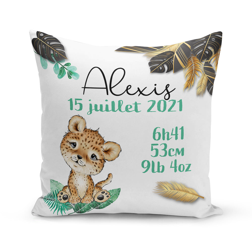 Coussin de naissance - Leopard