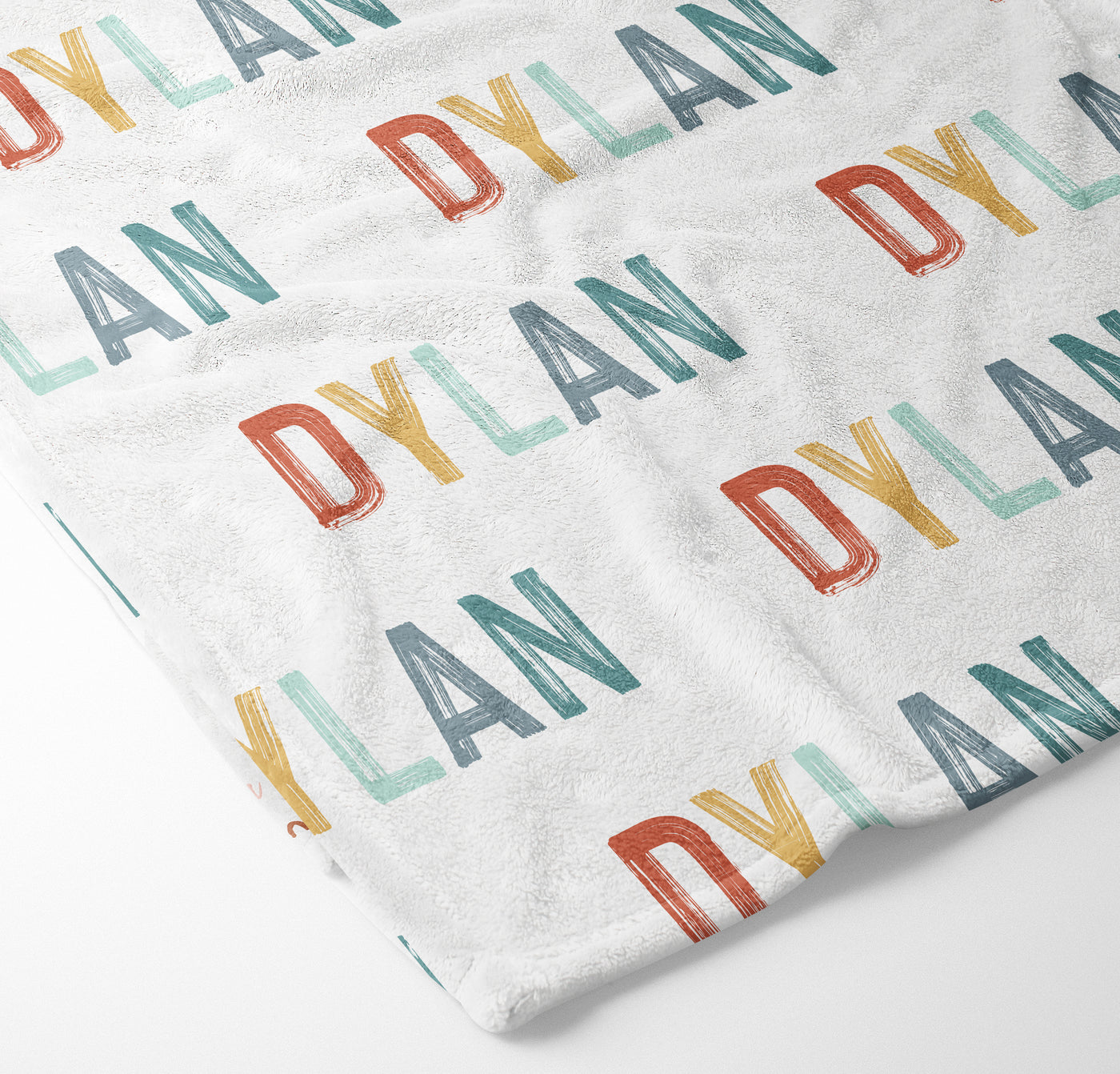 Couverture personnalisée JUMBO  - NOM tons boho