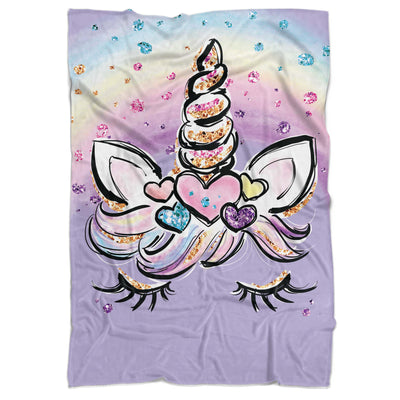 Licorne Visage (Lilas)